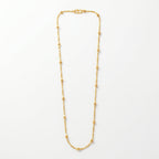 Classic Bead Station Gold Chain