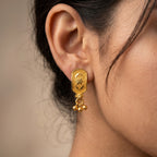 Royal Fleur Drop Earrings