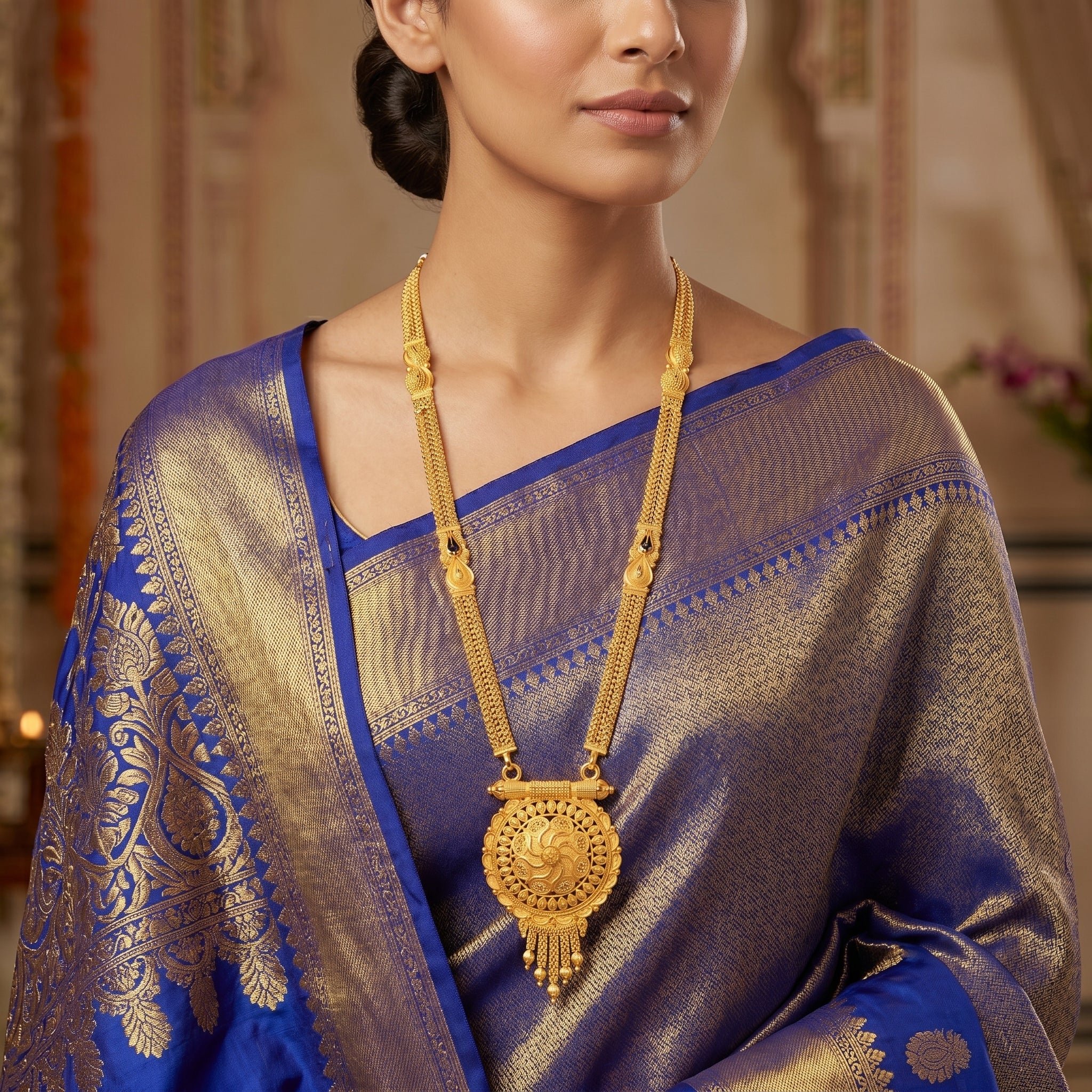 Divine Om Heritage Mangalsutra Secondary image
