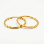 Golden Aura Sleek Bangles