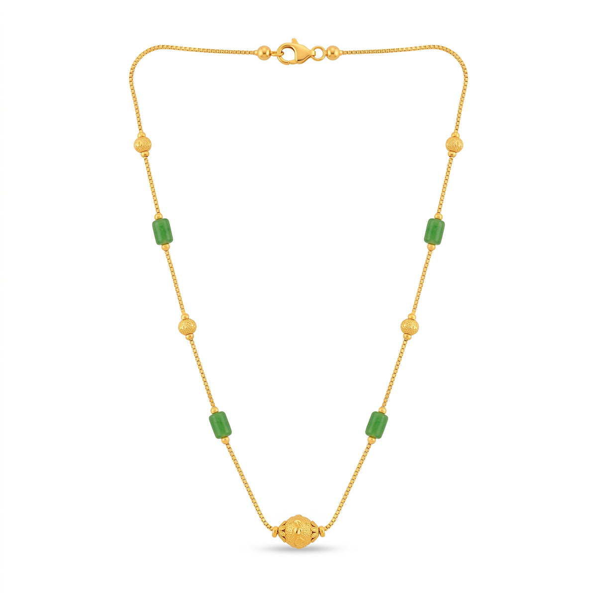 Emerald Harmony Chain Necklace Main image