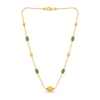 Emerald Harmony Chain Necklace