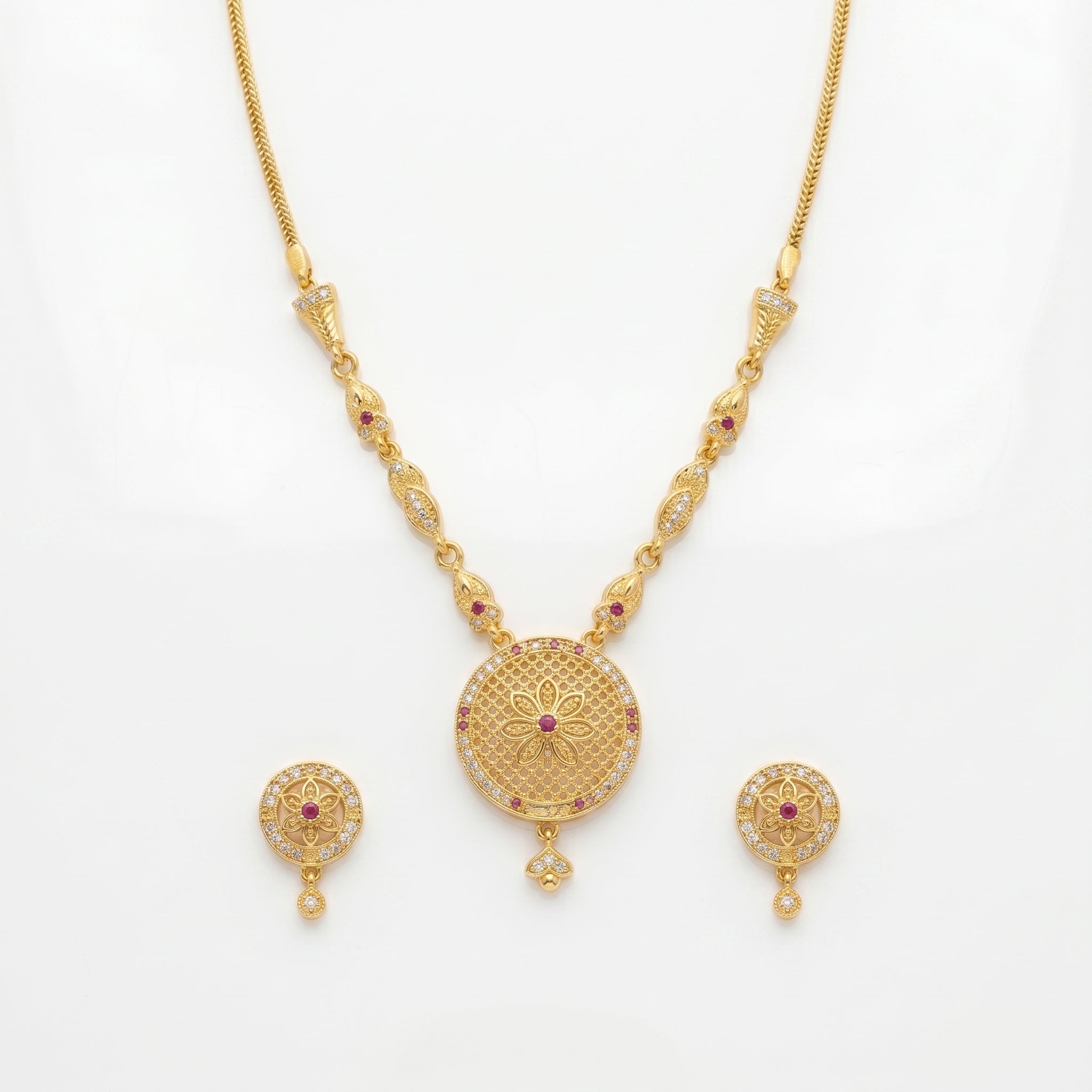 Filigree Pendant Necklace