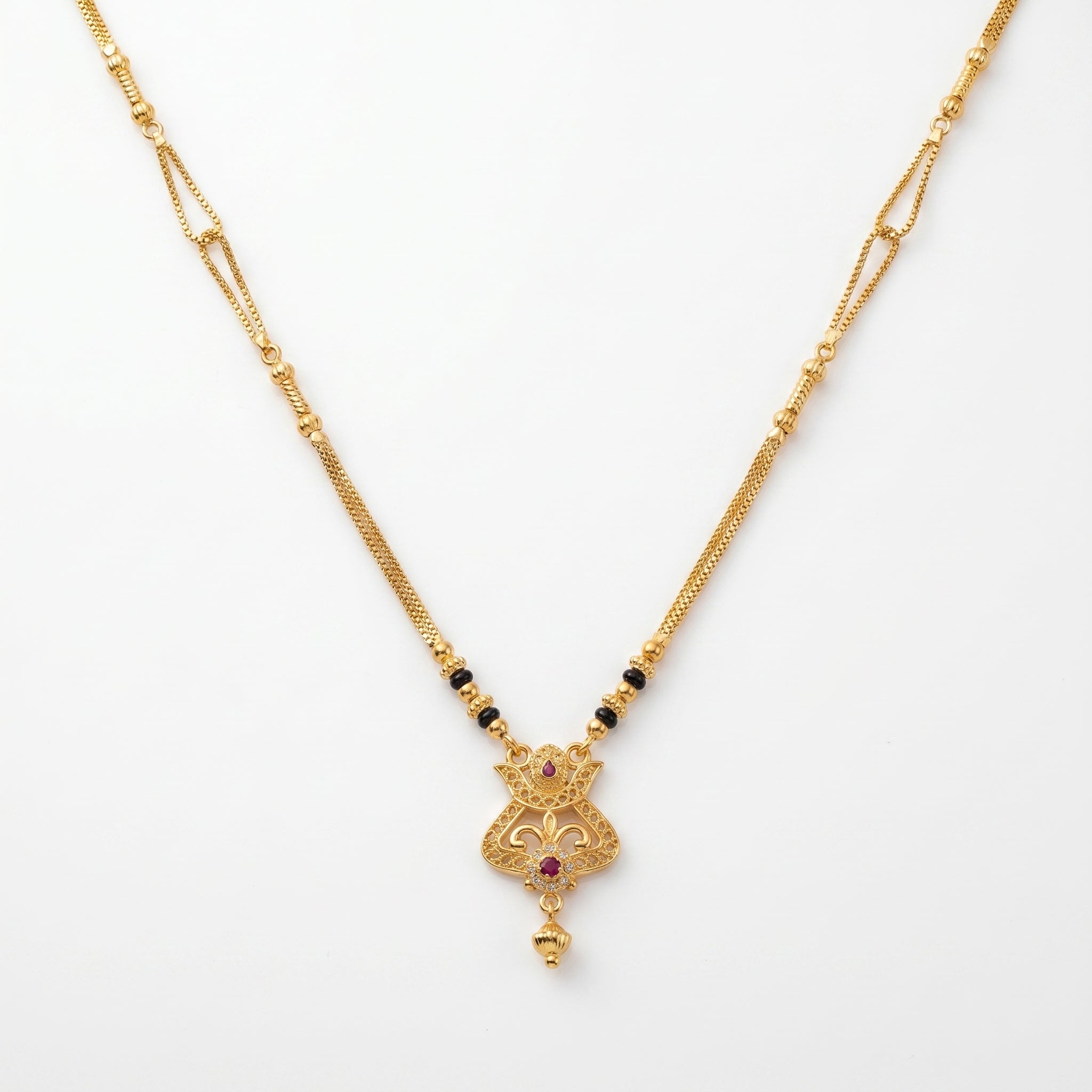 Royal Lotus Premium Mangalsutra Main image