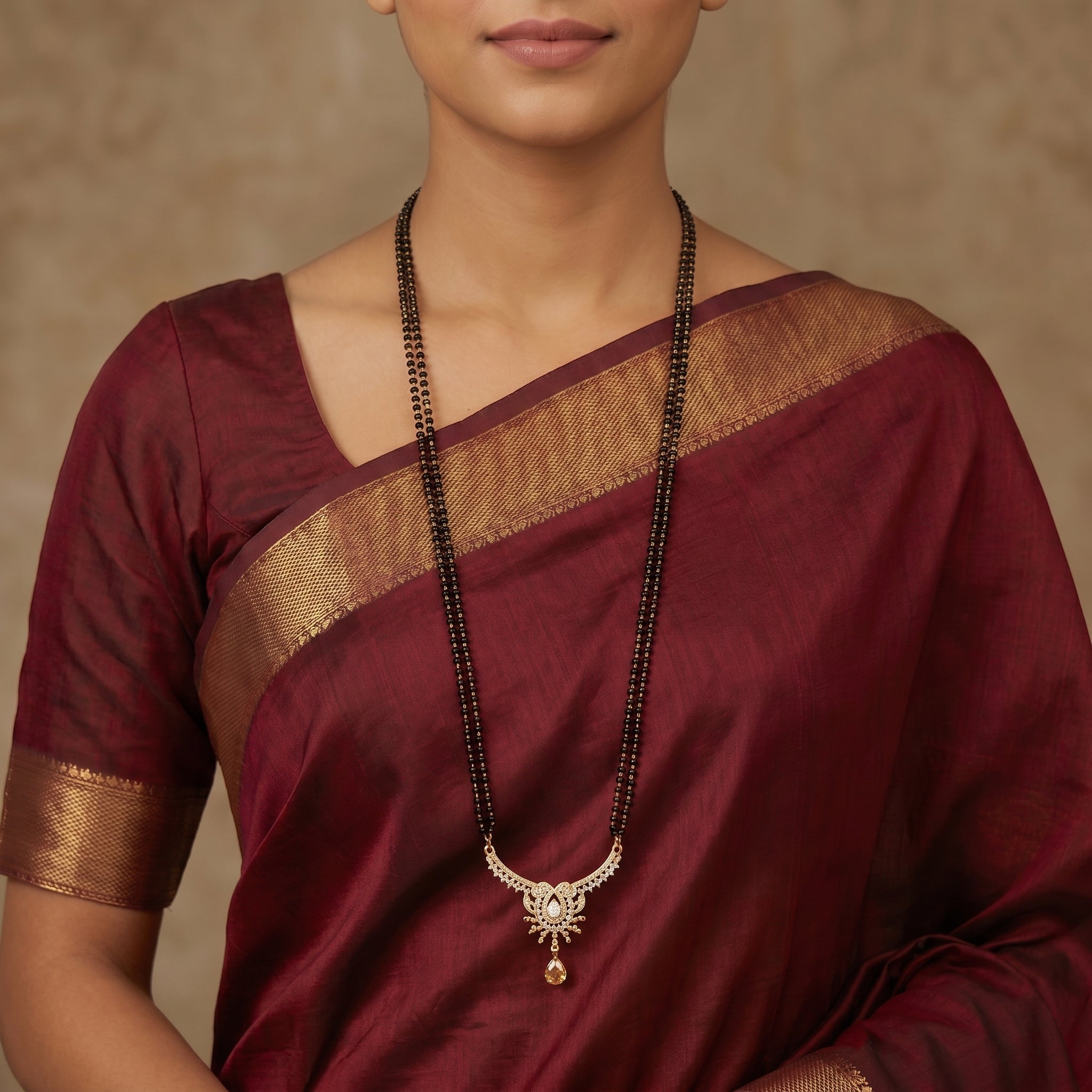 Rajvanshi Elegance Long Mangalsutra Secondary image