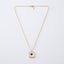 Golden Heart Frame Necklace