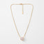 Pink Heart Crystal Pendant Necklace