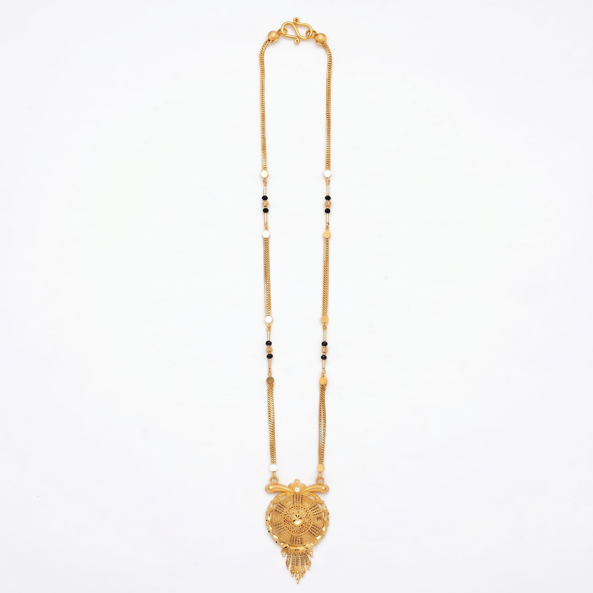 Aarohi Royale Twin-Bead Long Mangalsutra Main image