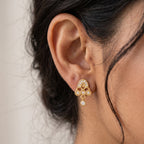 Floral Drop Earrings
