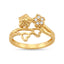 Floral Crystal Ring