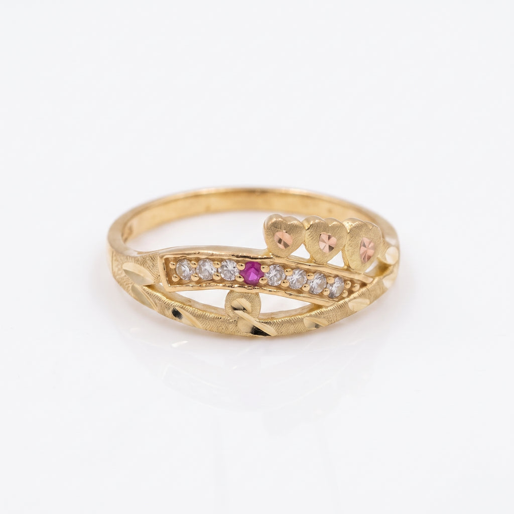 Heart Crystal Ring