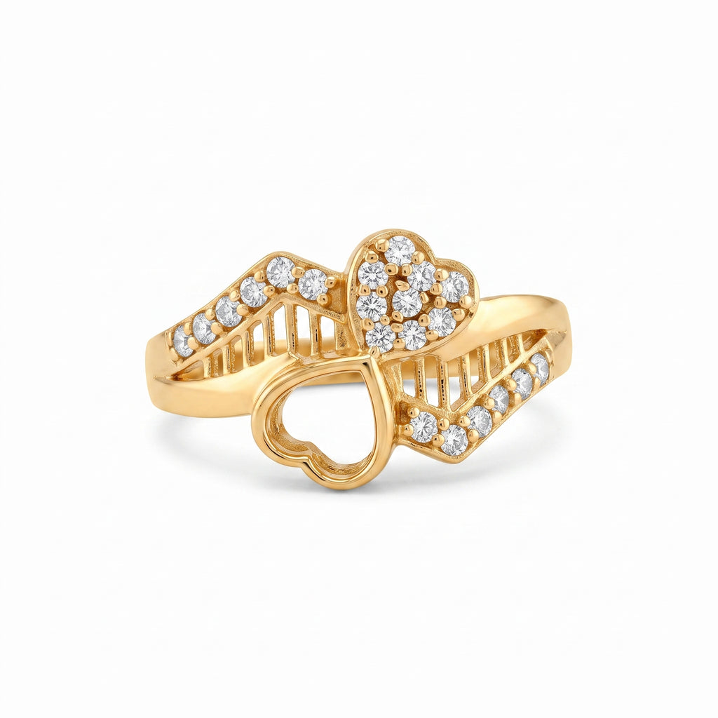 Royal Heart Bloom Ring