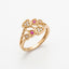 Blossom Hearts Cluster Ring