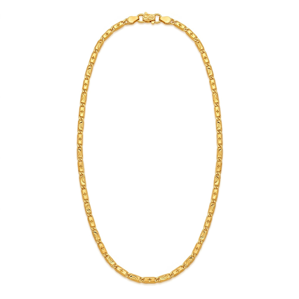 Sacred Link Charm  Mens Chain