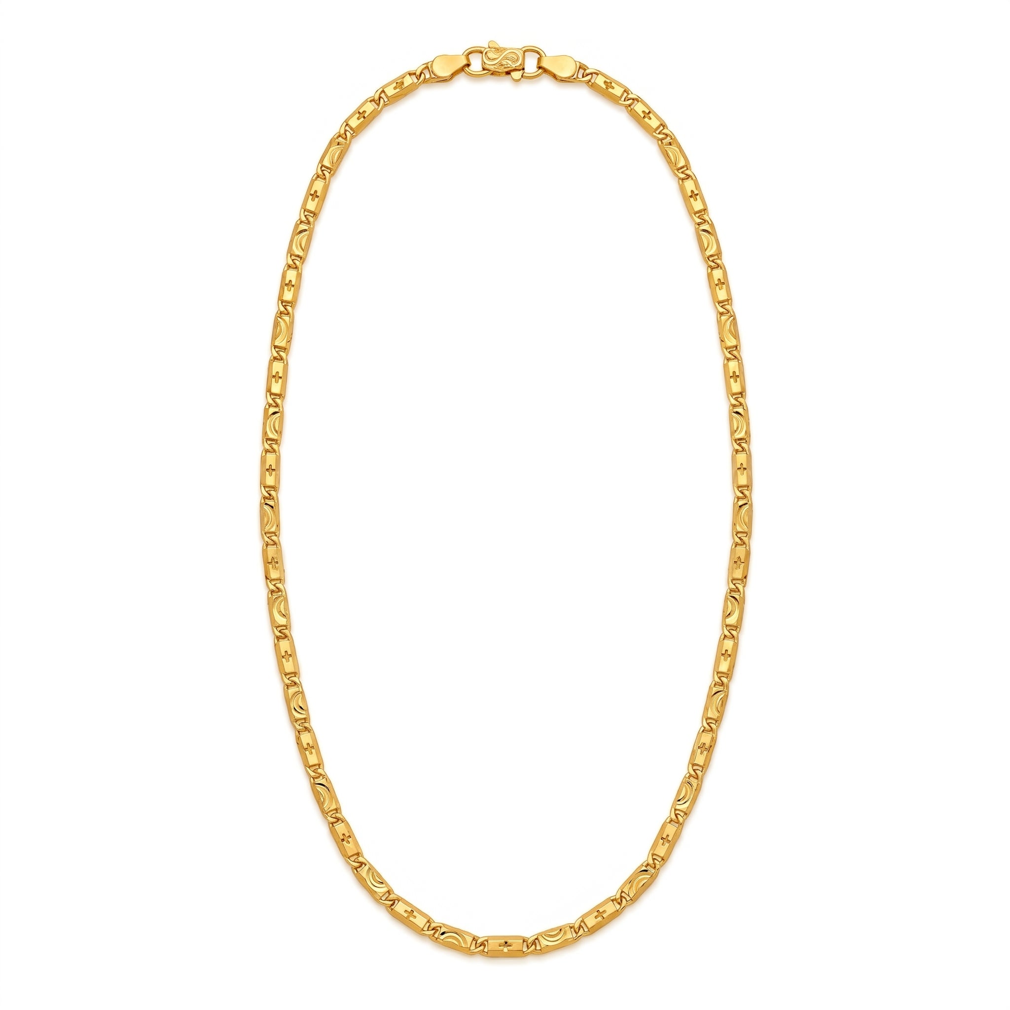 Sacred Link Charm  Mens Chain