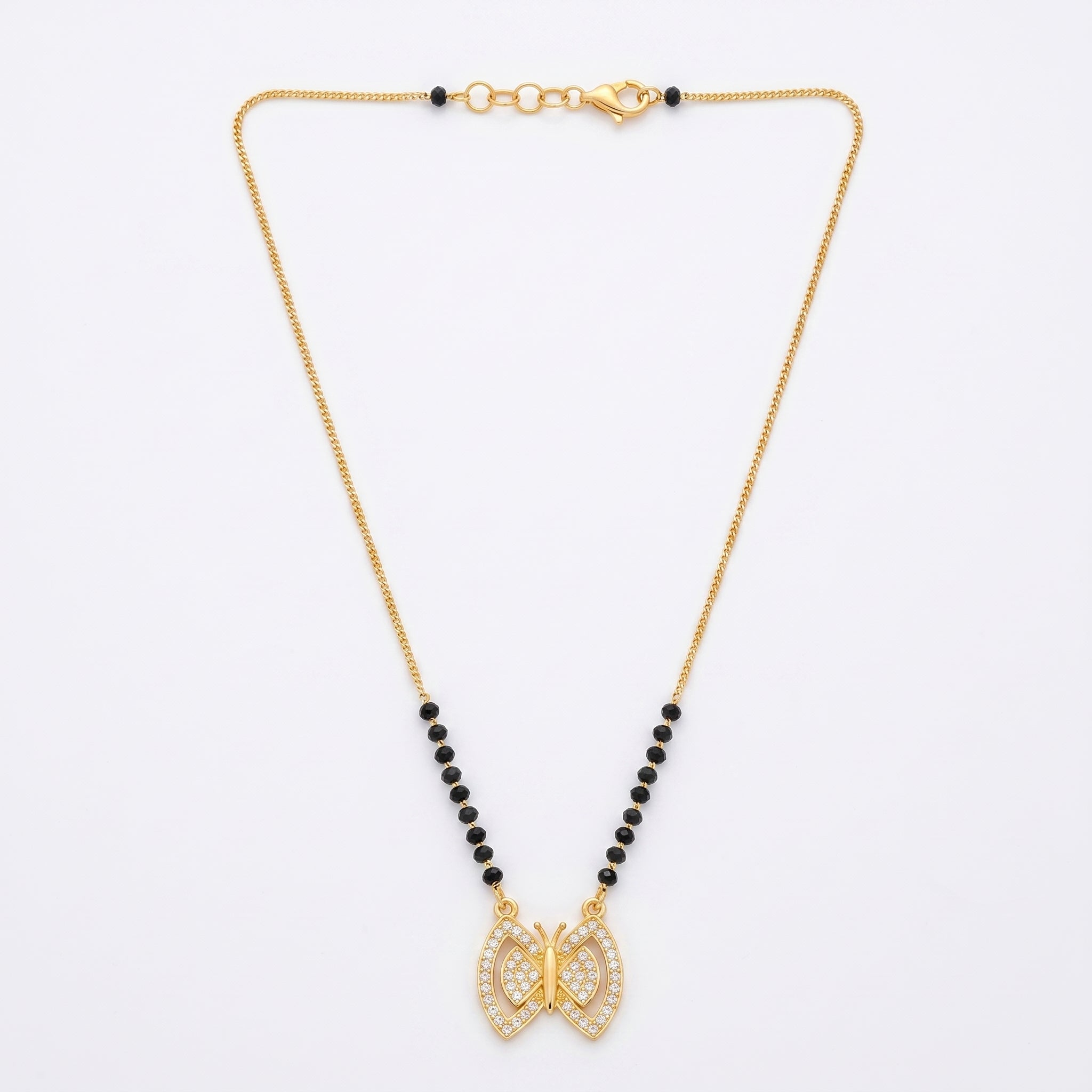 Golden Flutter Mangalsutra Main image