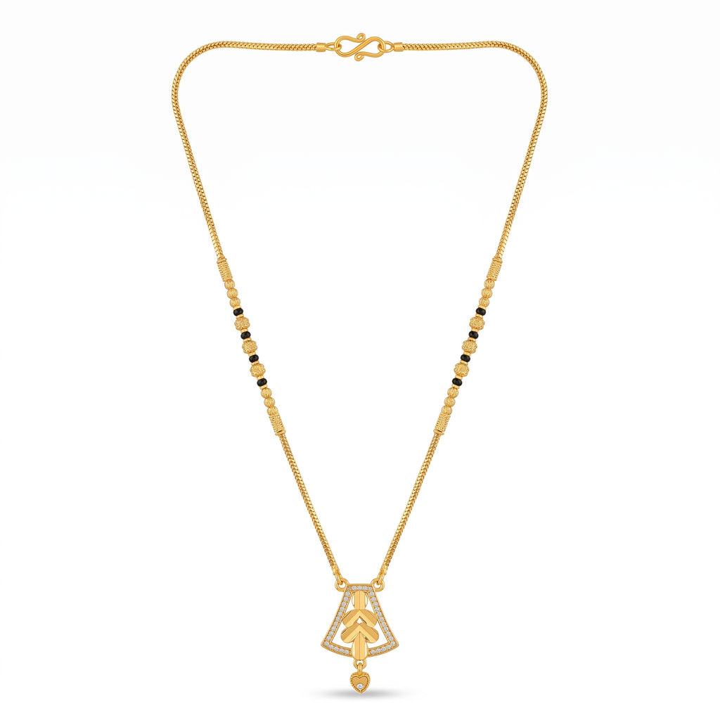 Svarna Heartline Mangalsutra