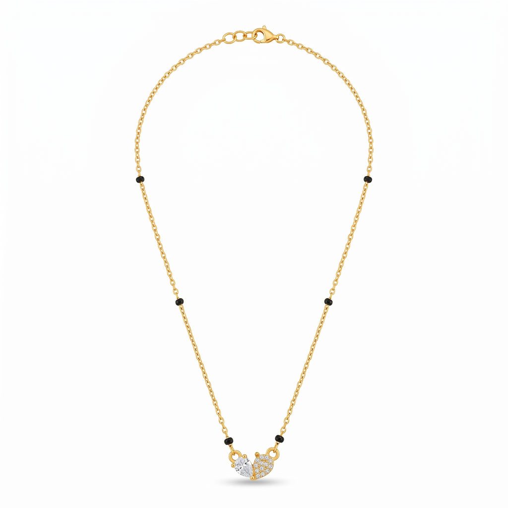 Eternal Duo Heart Mangalsutra