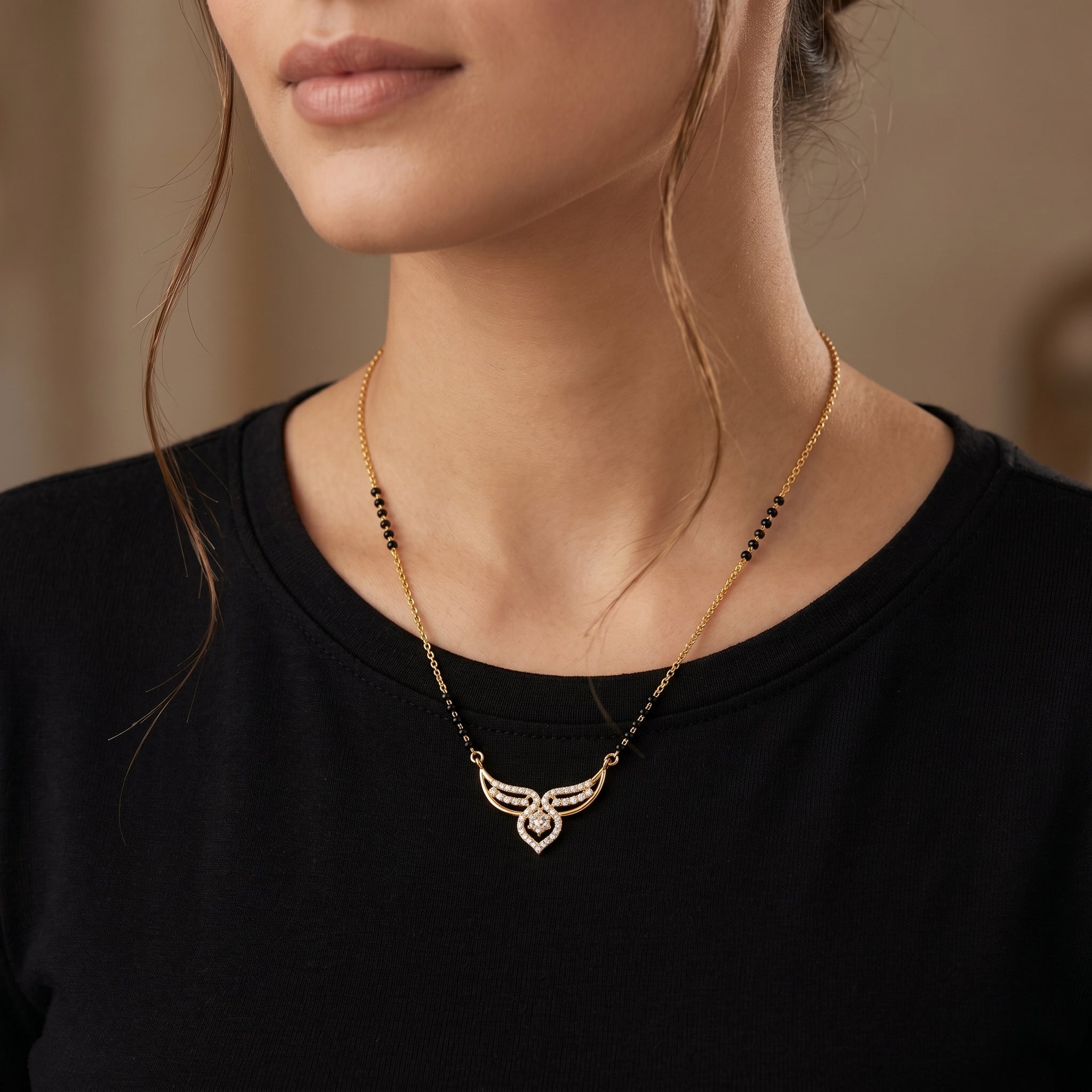 Celestial Wings Mangalsutra