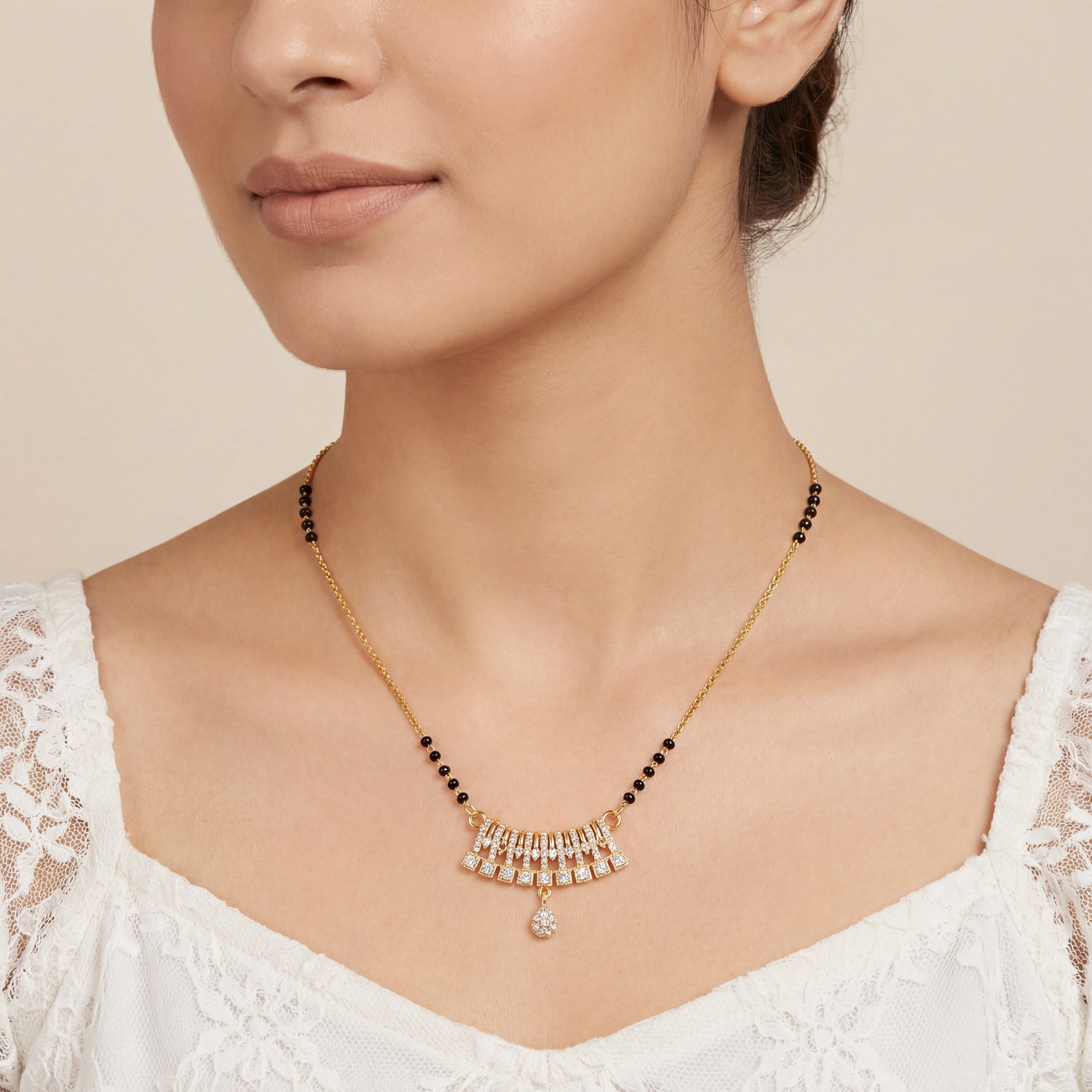 Vireya Cascade Mangalsutra Secondary image