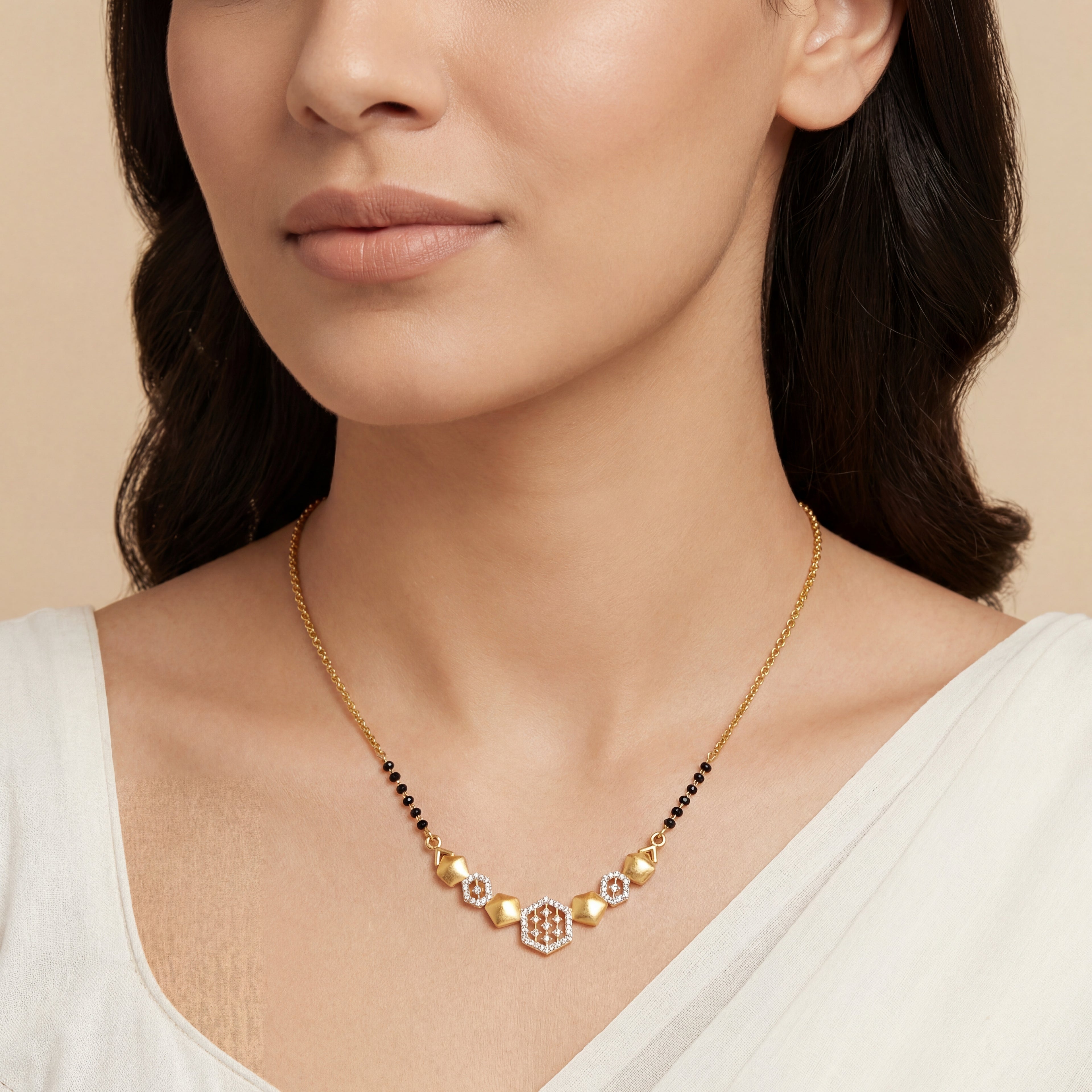 Svarnika Hexa Grace Mangalsutra
