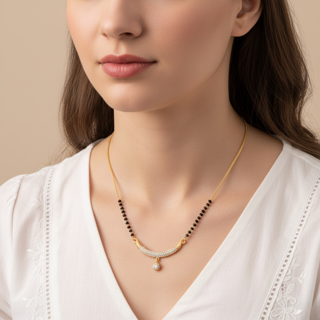 Celestial Curve Mangalsutra