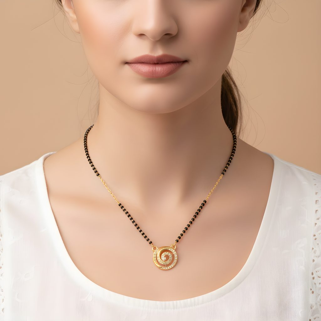 Eternal Spiral Mangalsutra