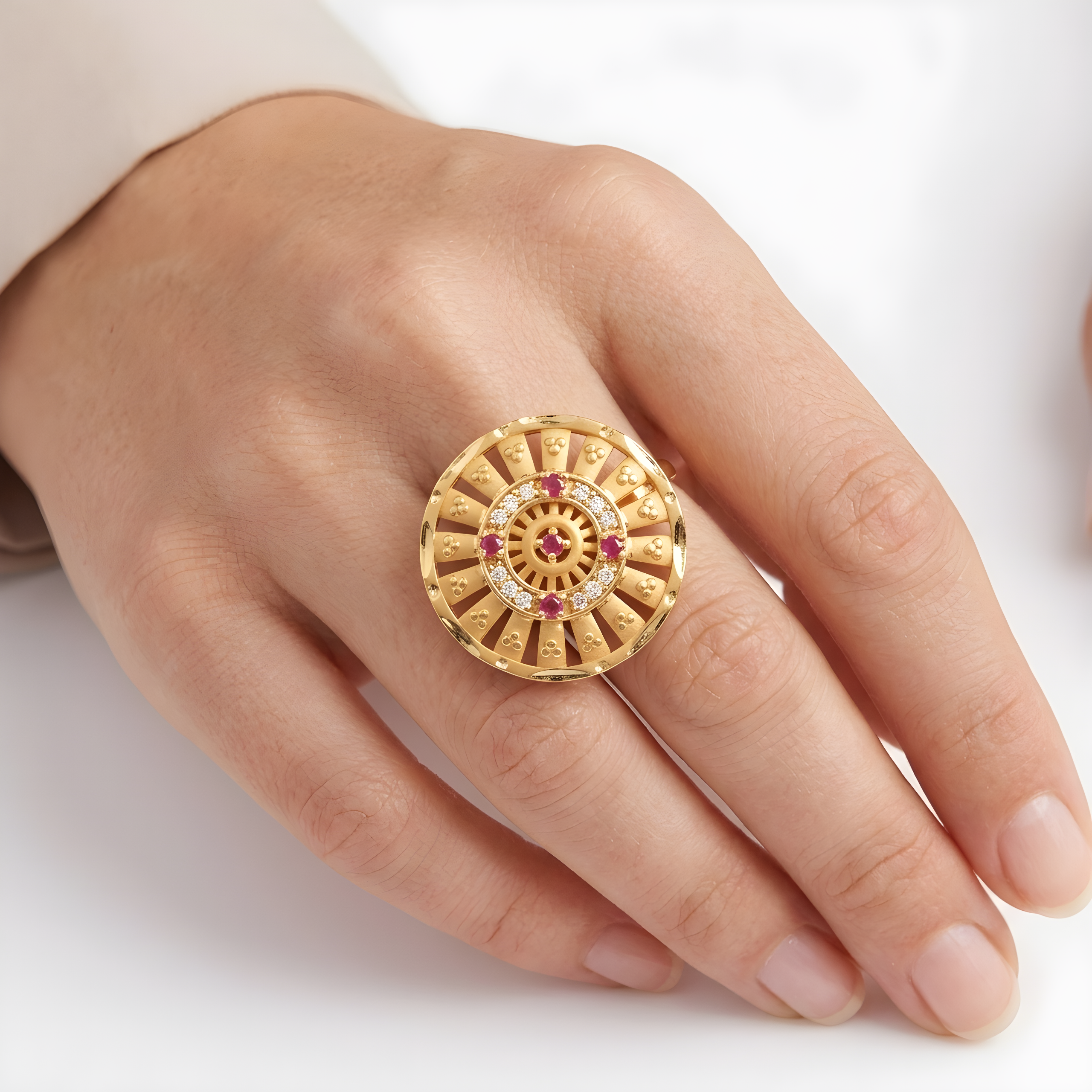 Arka Mandala Ring