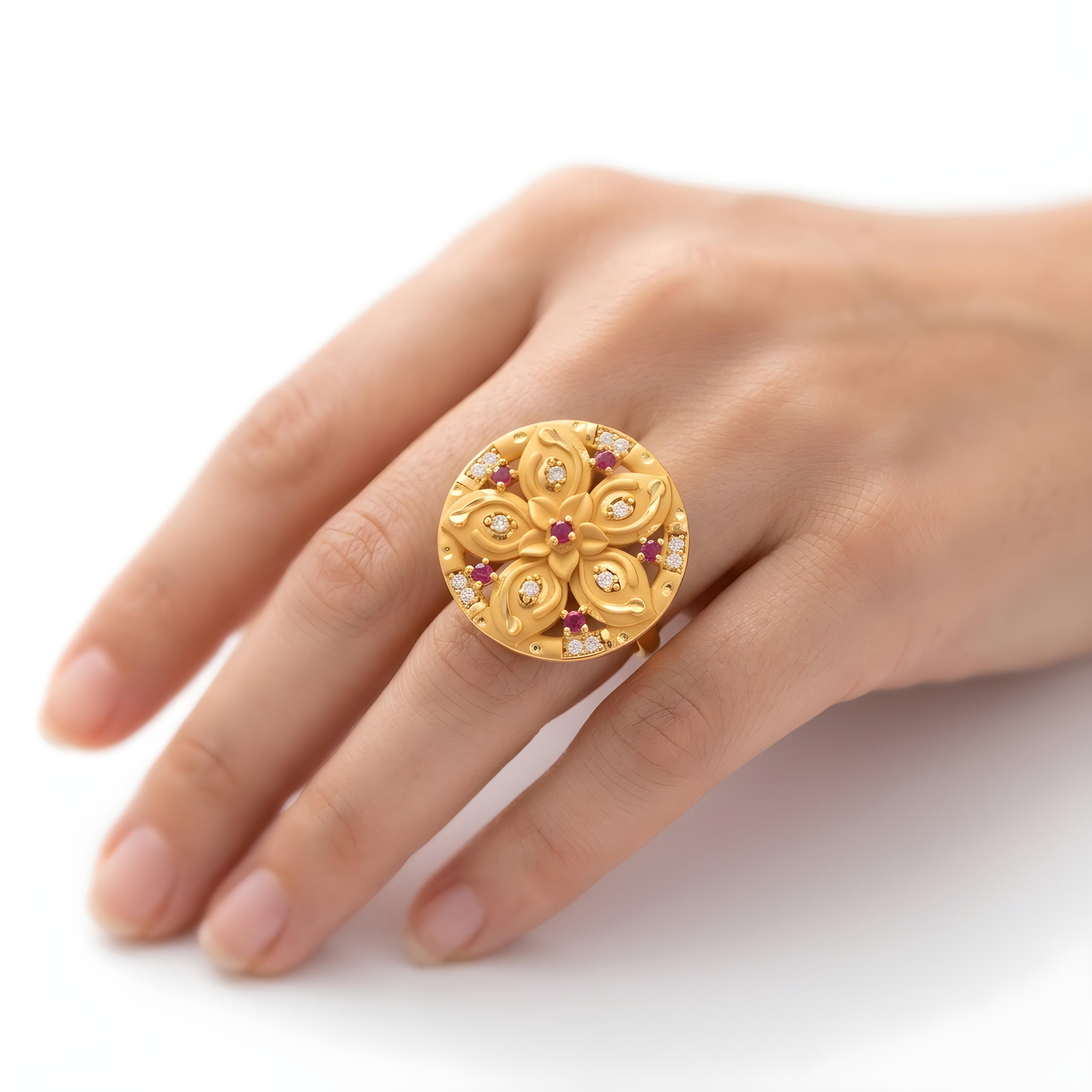 Pushpa Vritta Ring