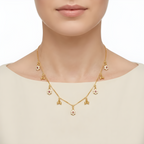 Floral charm Necklace