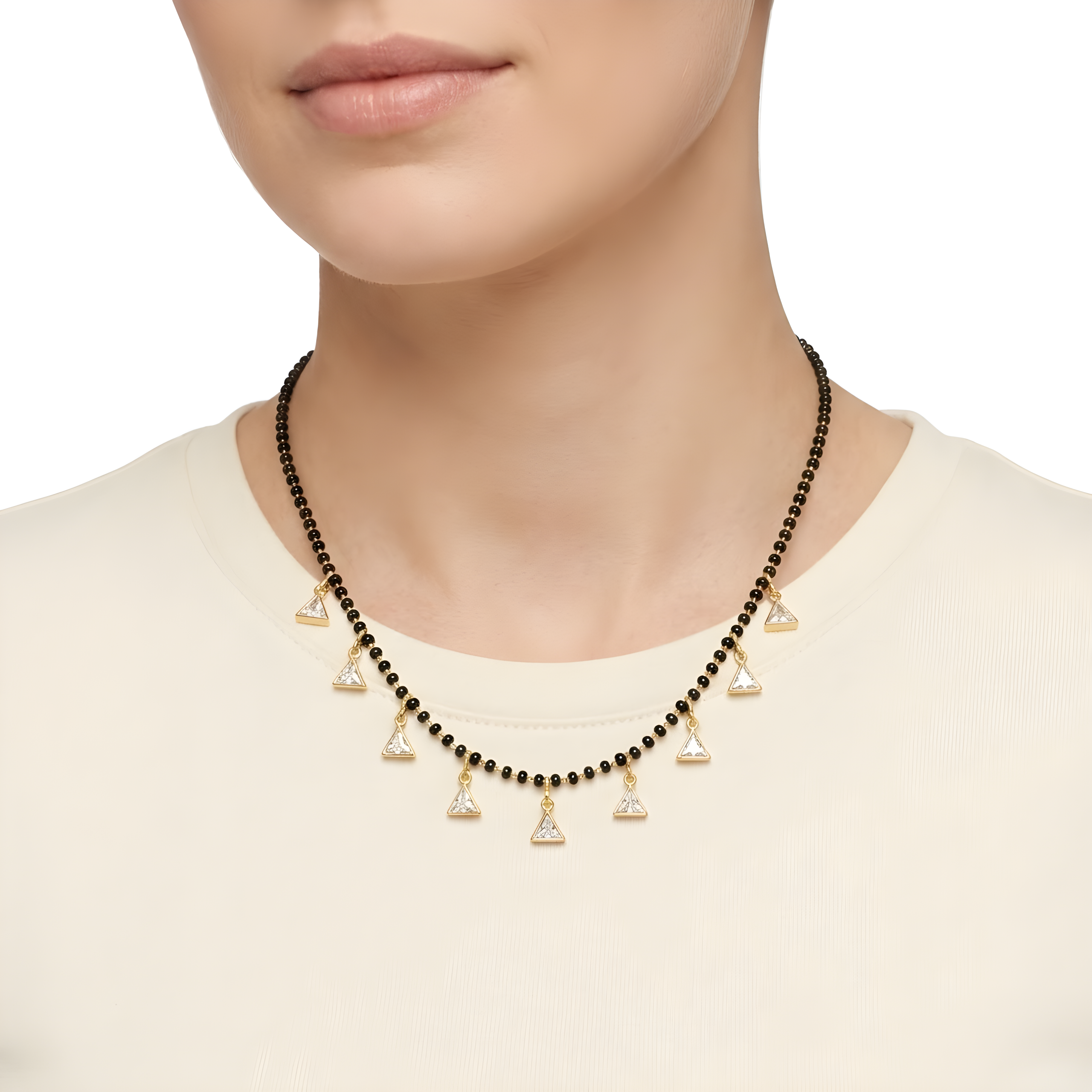 Triya Grace Charm Mangalsutra Secondary image