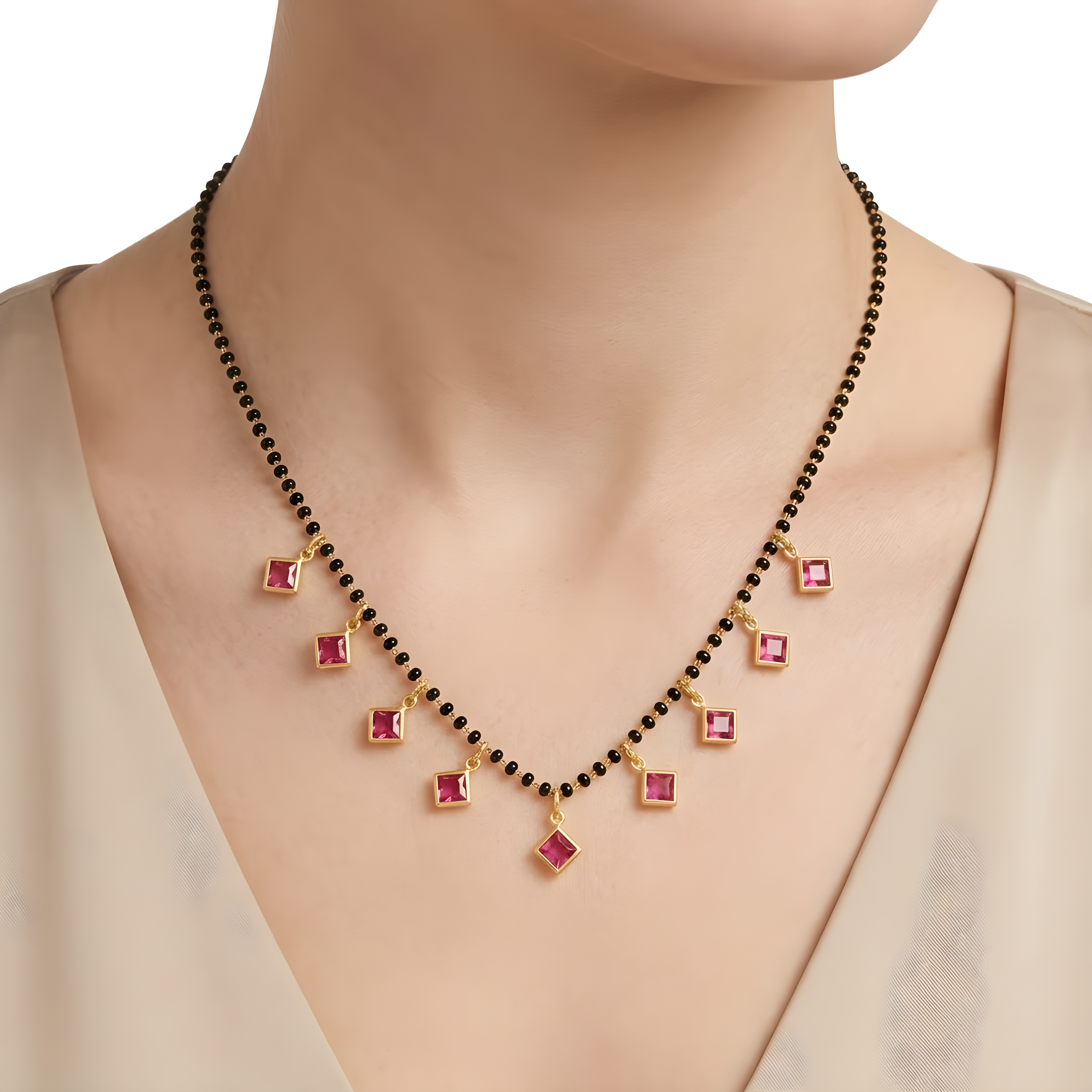 Scarlet Mangalsutra Secondary image