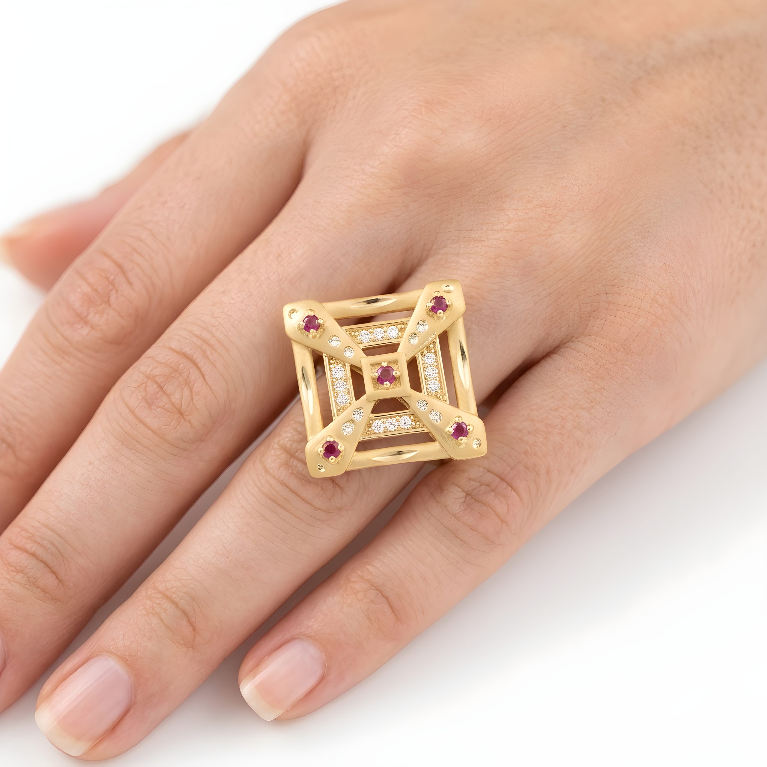 Ratna Grid Ring