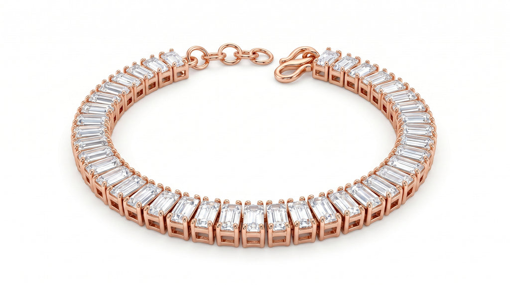 Zyra Baguette Luxe Bracelet