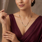 Svarna Heart Charm Mangalsutra