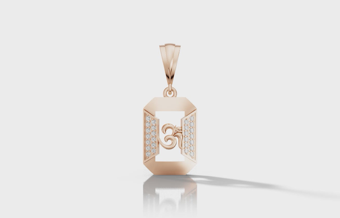 Om Divine Aura Pendant