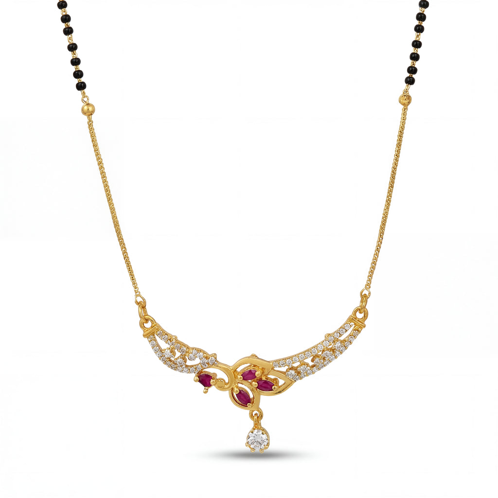 Ira Ruby Curve Mangalsutra