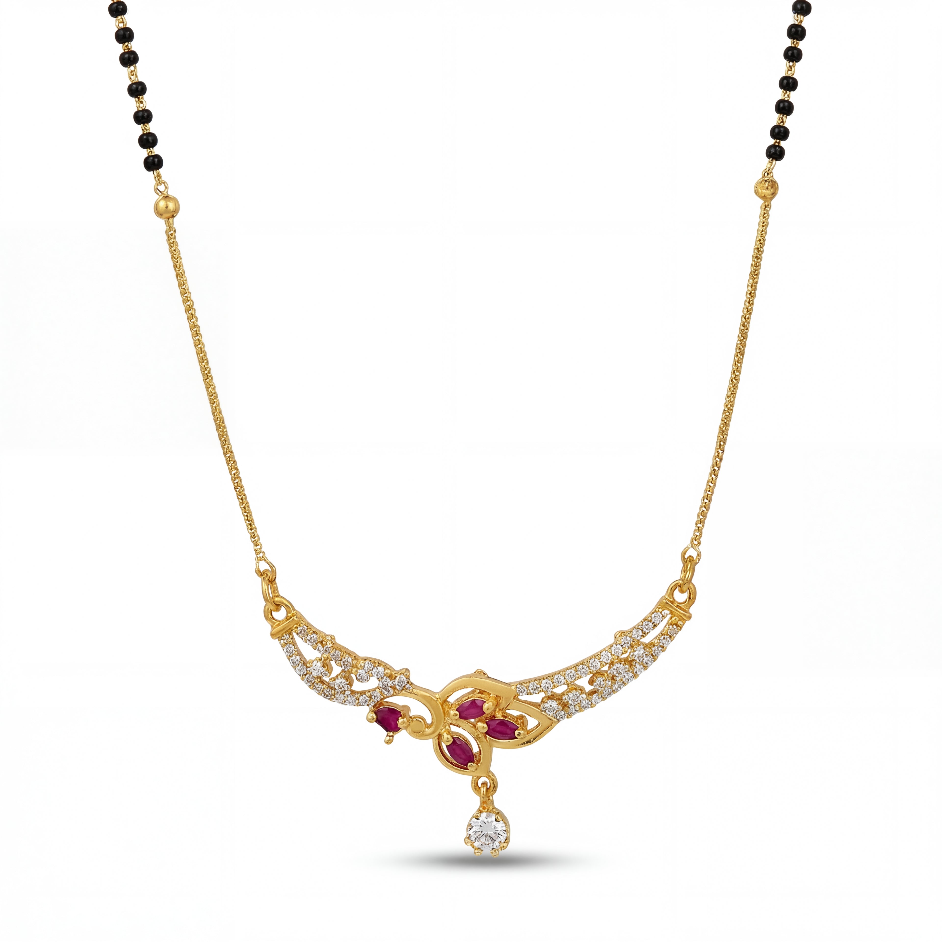 Ira Ruby Curve Mangalsutra