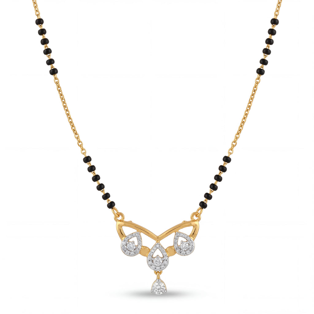 Aaranya Teardrop Mangalsutra