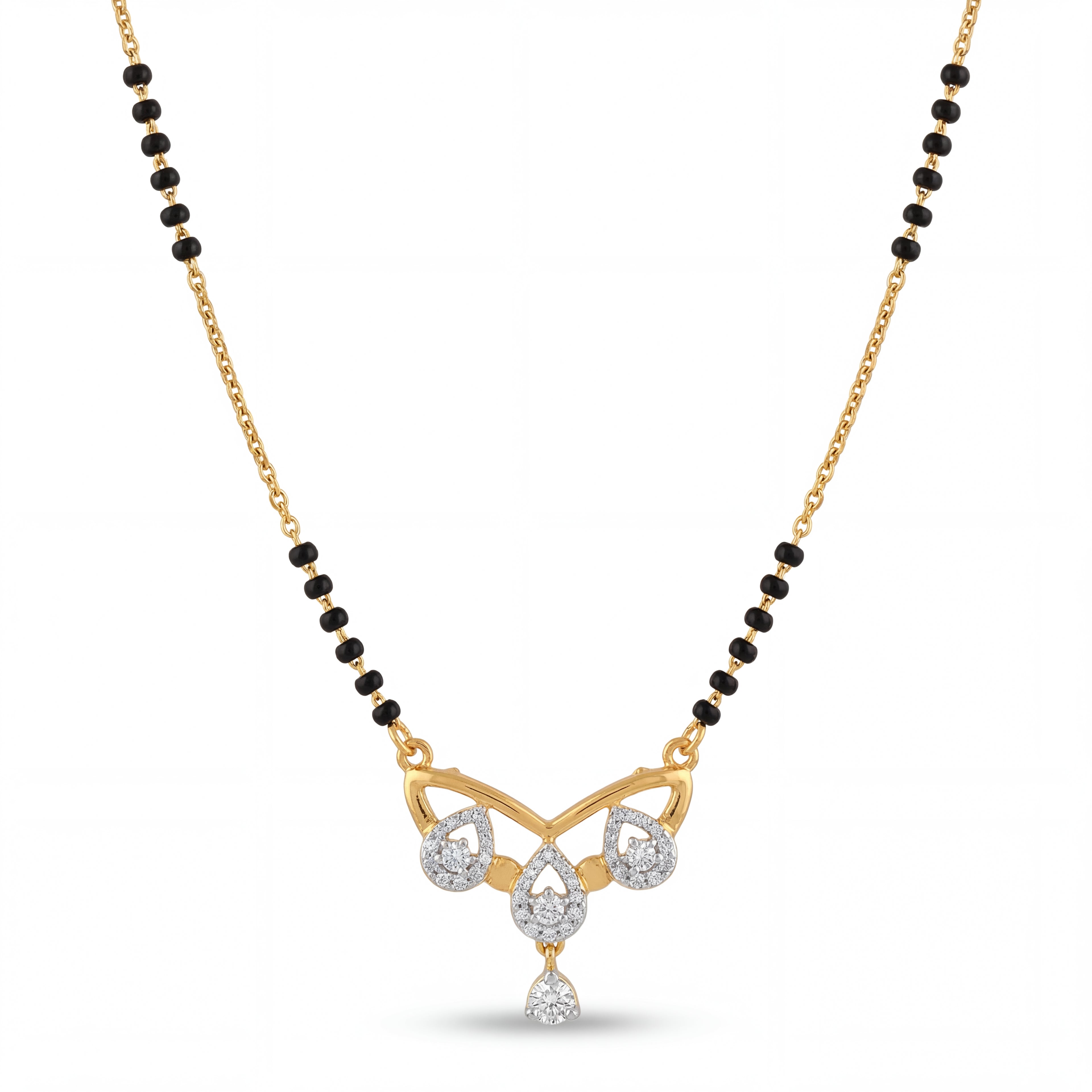 Aaranya Teardrop Mangalsutra