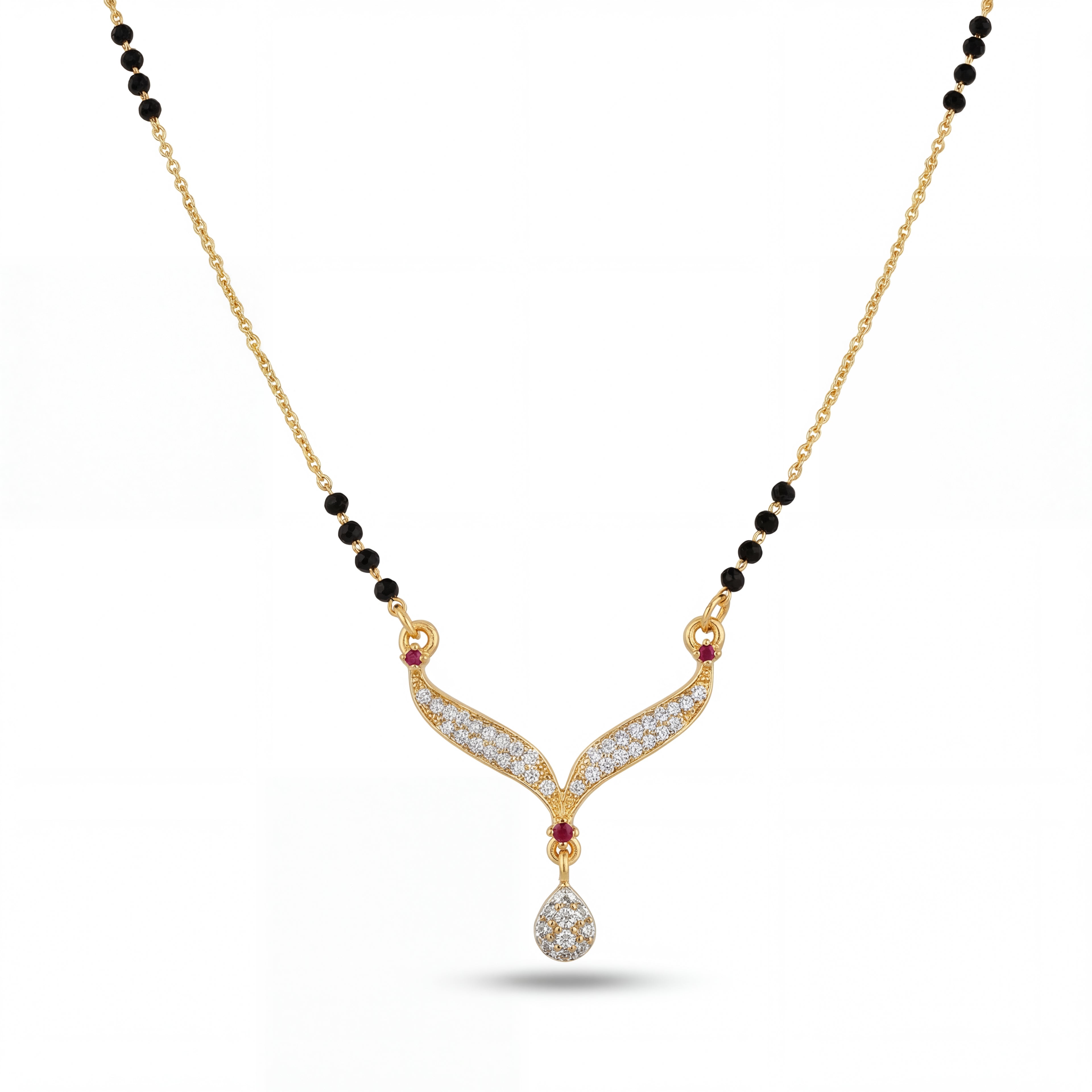 Hiranya Chandra Drop Mangalsutra