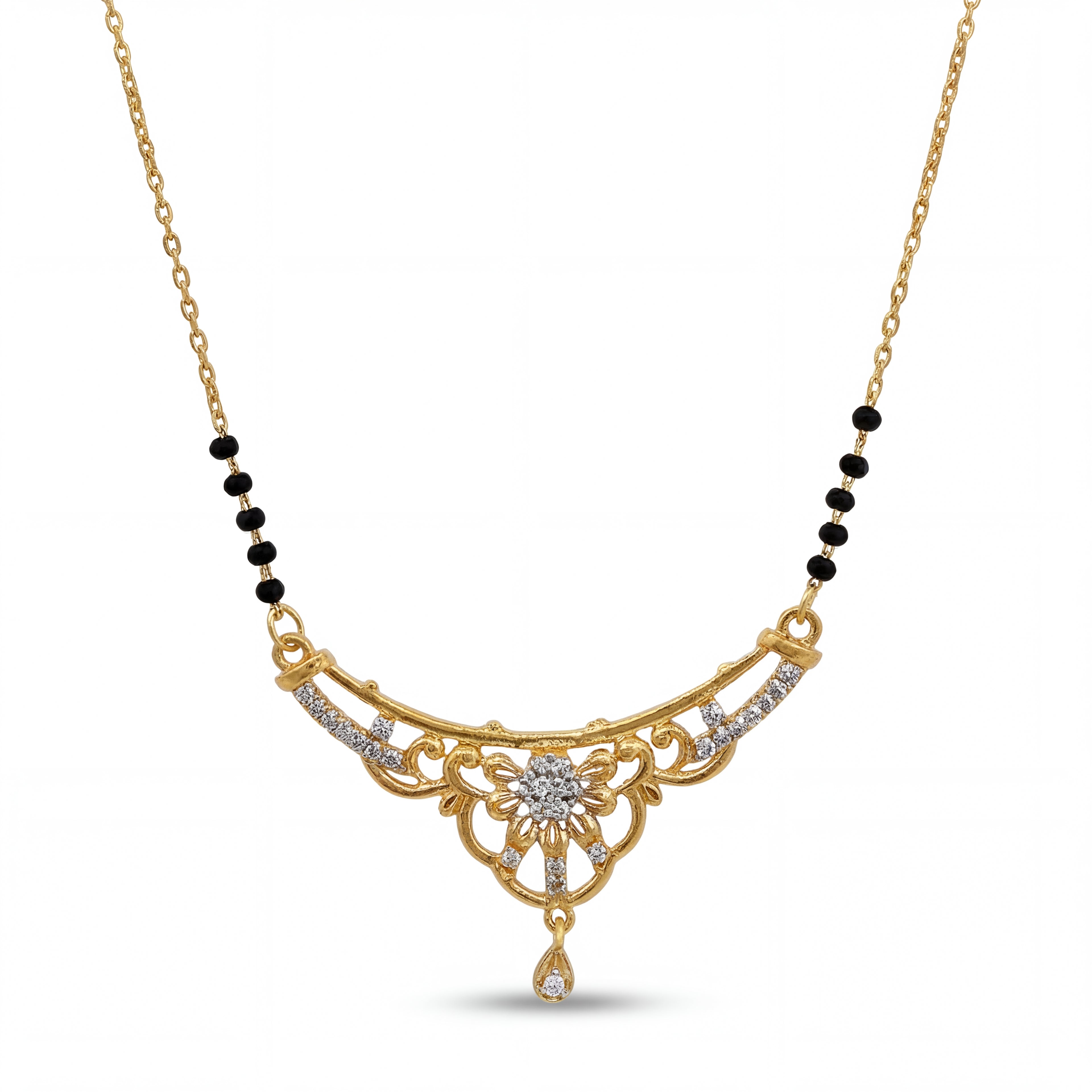 Pushpika Vritta Mangalsutra