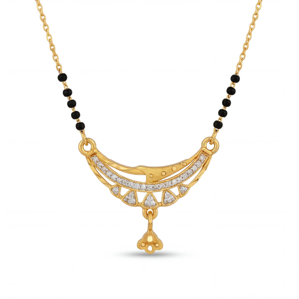 Nisha Crescent Mangalsutra