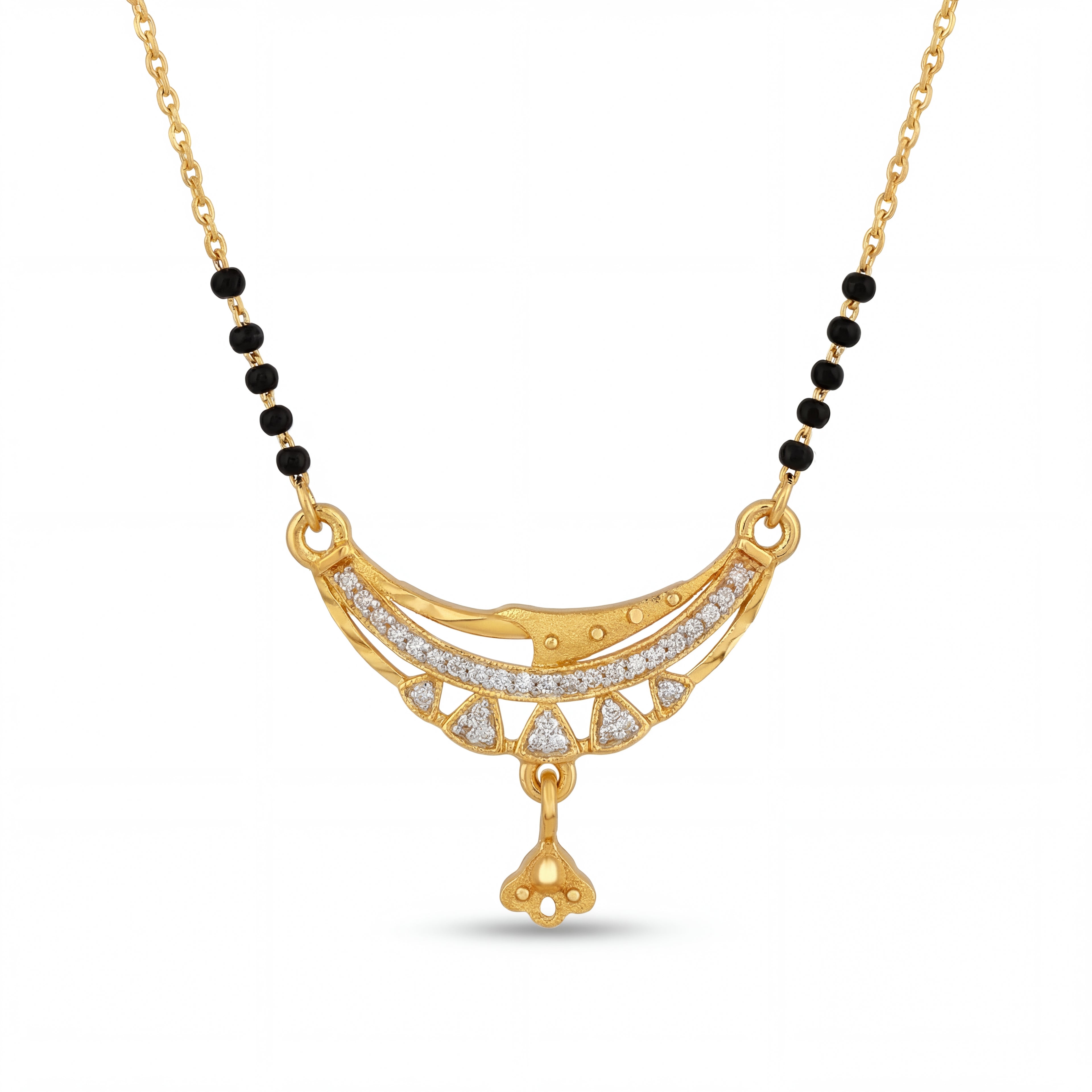 Nisha Crescent Mangalsutra