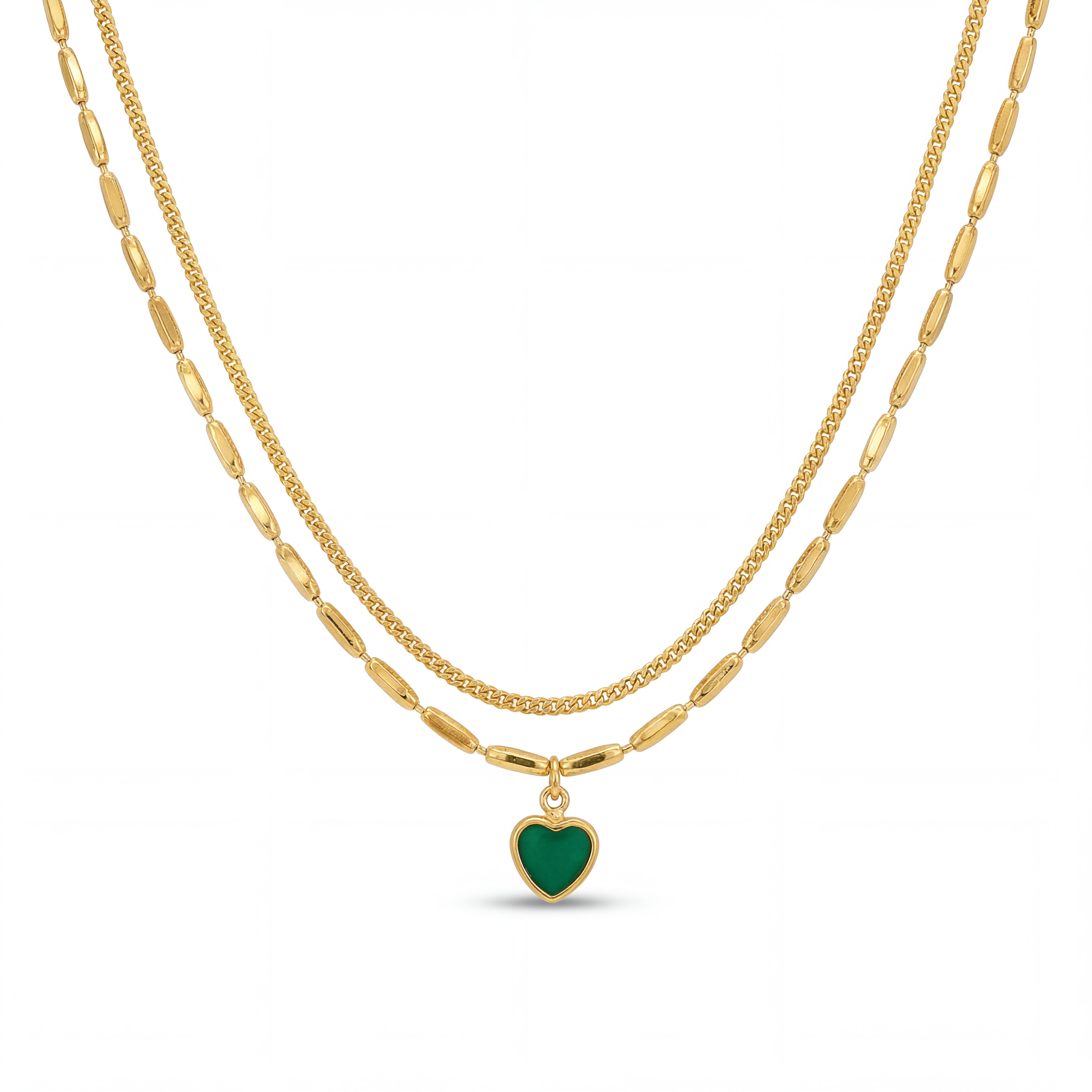 Emerald Heart Chain Main image