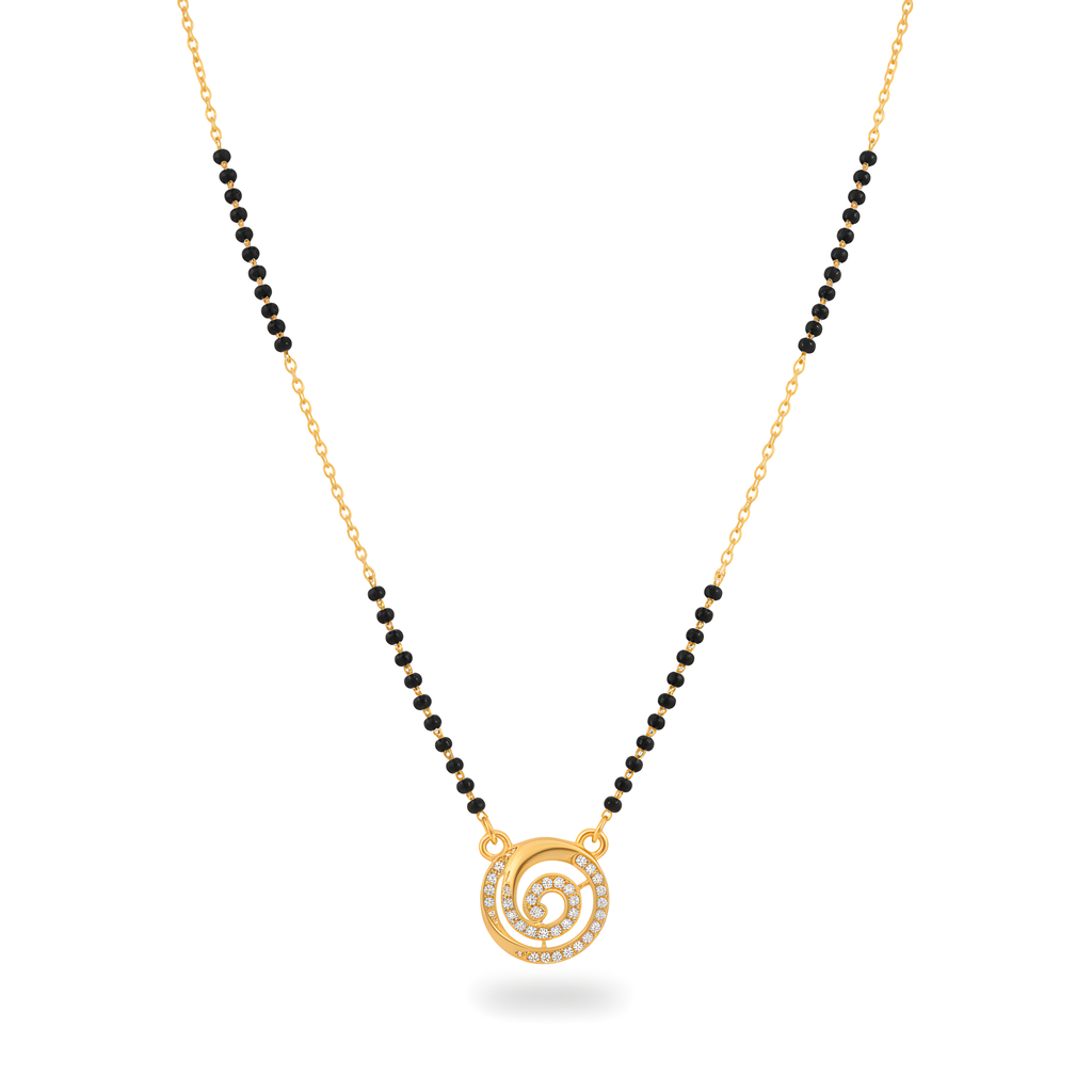 Eternal Spiral Mangalsutra