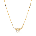 Royal Flutter Heart Mangalsutra