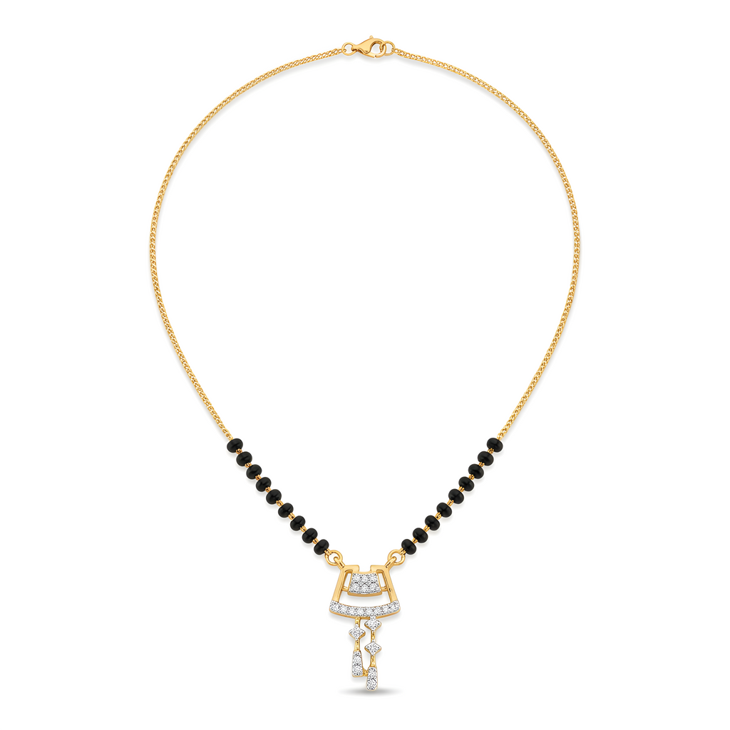 Elegant Drape Tassel Mangalsutra