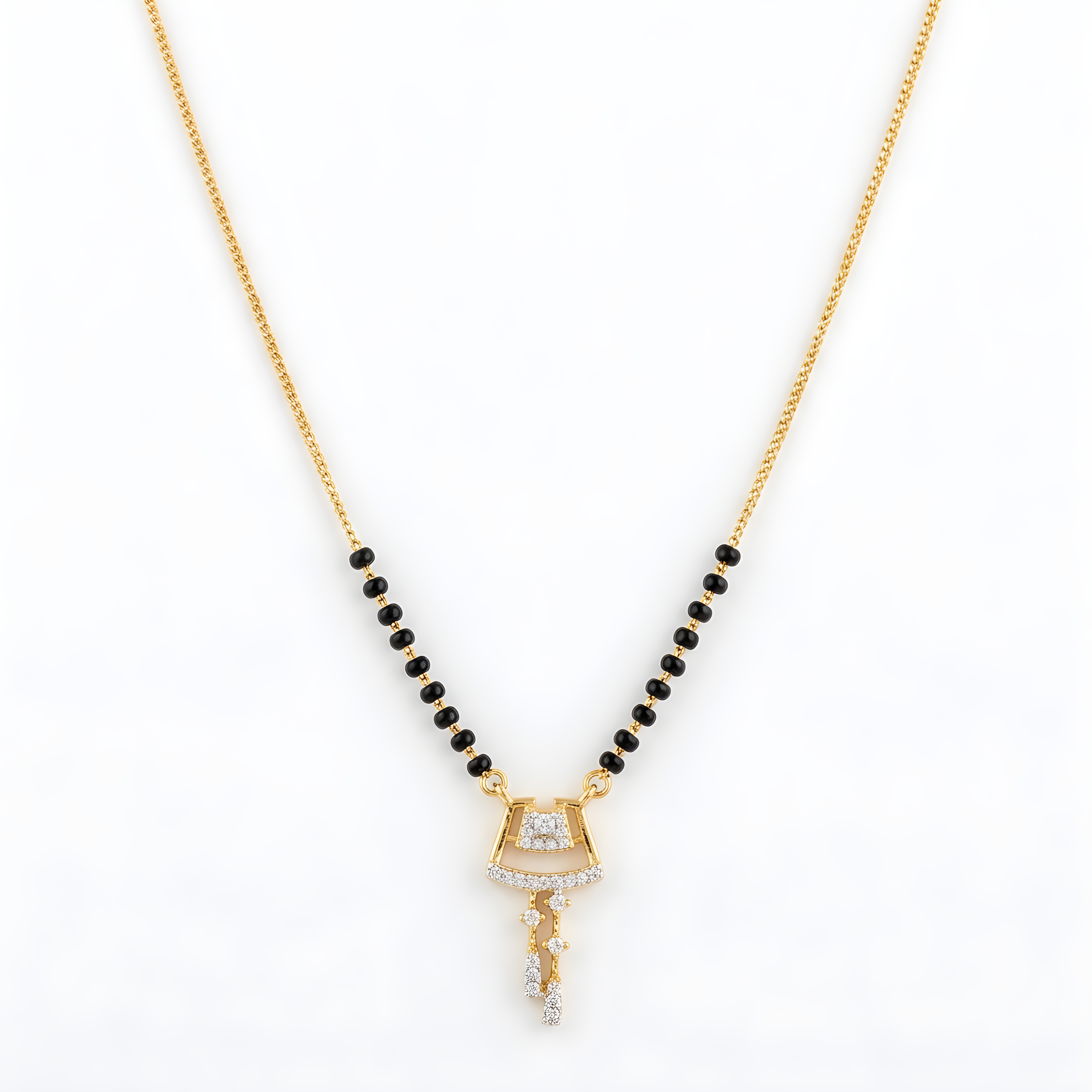 Elegant Drape Tassel Mangalsutra Main image