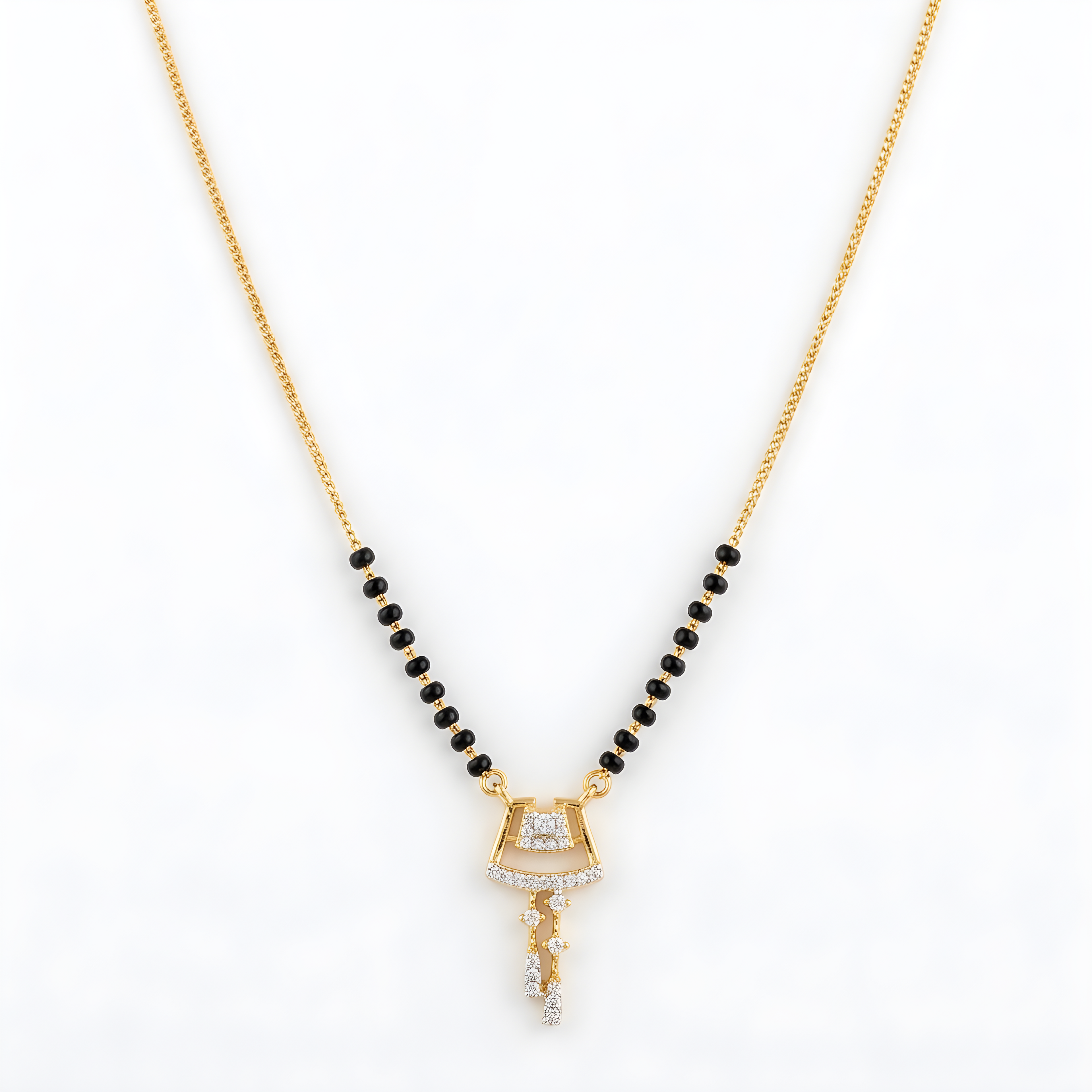 Elegant Drape Tassel Mangalsutra